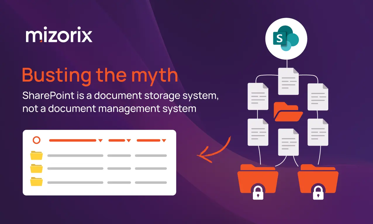 Busting the myth: “SharePoint is a document storage system, not a document management system”